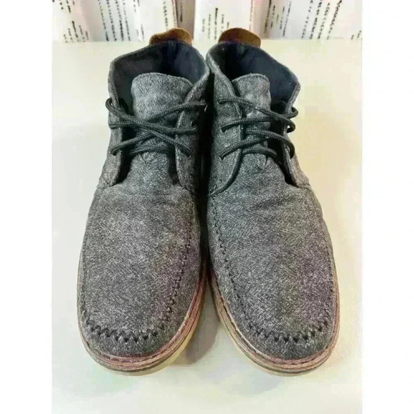 Toms Other - Tom’s Men’s Chukka Boots Chambray Gray Size 11 Wool Blend Hiking Boots